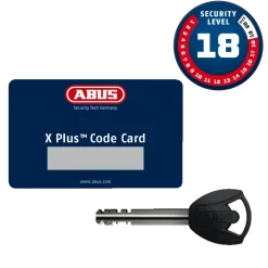 ABUS Skivbromslås Granit Detecto XPlus 8077 2.0 yellow