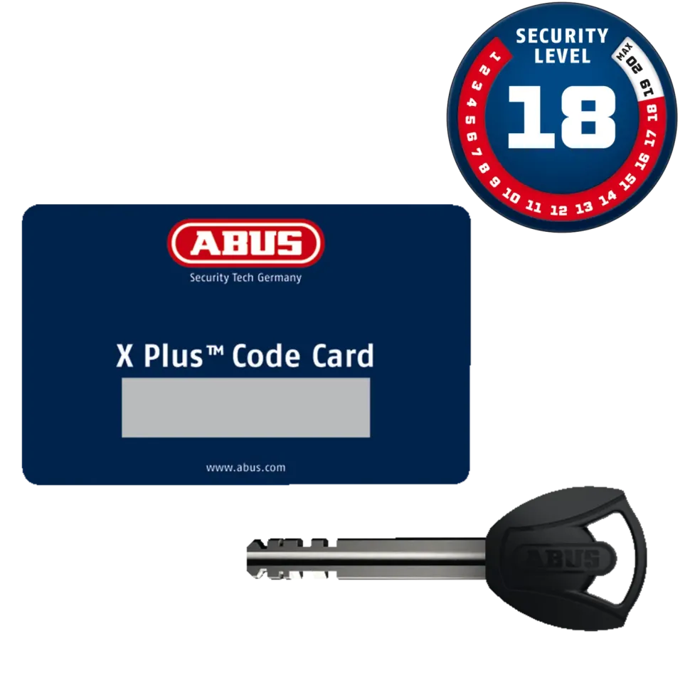 ABUS Skivbromslås Granit Detecto XPlus 8077 2.0 yellow