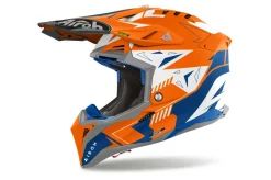 Airoh Hjälm Aviator 3 Spin Orange Fluo Matt