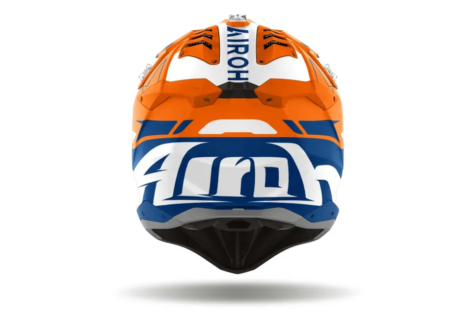 Airoh Hjälm Aviator 3 Spin Orange Fluo Matt