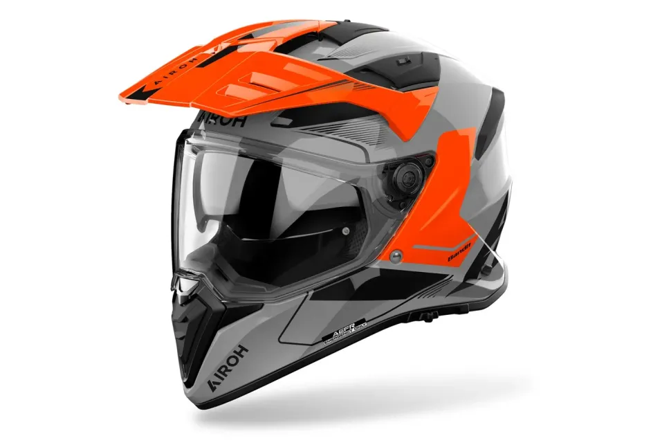 Airoh Hjälm Bandit Tune orange glansig