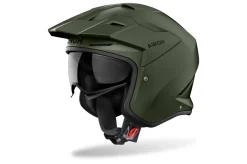 Airoh Hjälm Kombakt Color military Grön matt