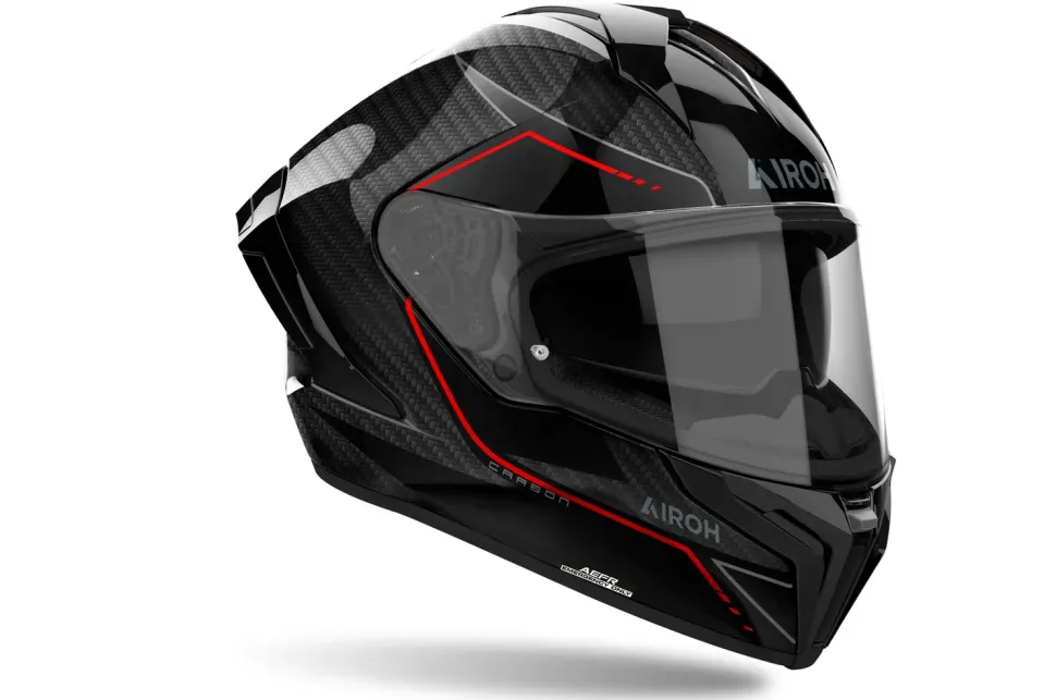 Airoh Hjälm Matryx Carbon Stylish glansig