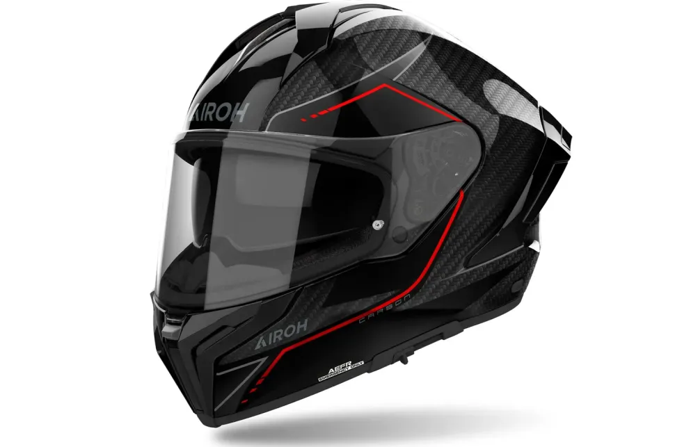 Airoh Hjälm Matryx Carbon Stylish glansig