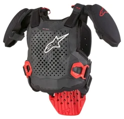 Alpinestars Bröstskydd A-5 S Junior Svart/Vit/Röd