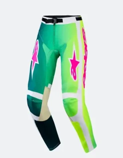 Alpinestars Byxor Youth Fluid Portl Grön/Vit/Svart