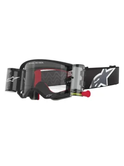 Alpinestars Goggle Supertech CORP Svart/Grå/Klart ROLL-OFF