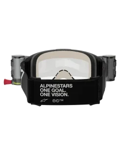 Alpinestars Goggle Vision 5 CORP Svart/Klart ROLL-OFF