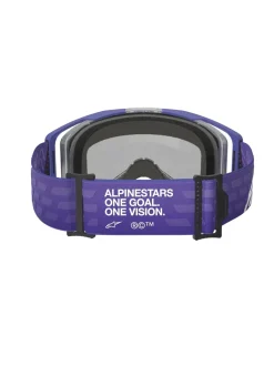 Alpinestars Goggle Vision 8 CORP Lila/Spegel Blå