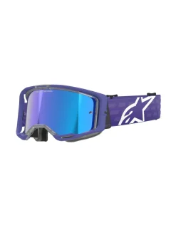 Alpinestars Goggle Vision 8 CORP Lila/Spegel Blå