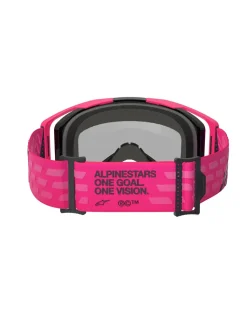 Alpinestars Goggle Vision 8 CORP Rosa/Spegel Röd