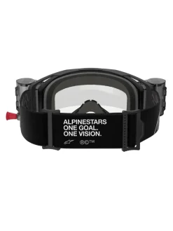 Alpinestars Goggle Vision 8 CORP Svart/Klart ROLL-OFF