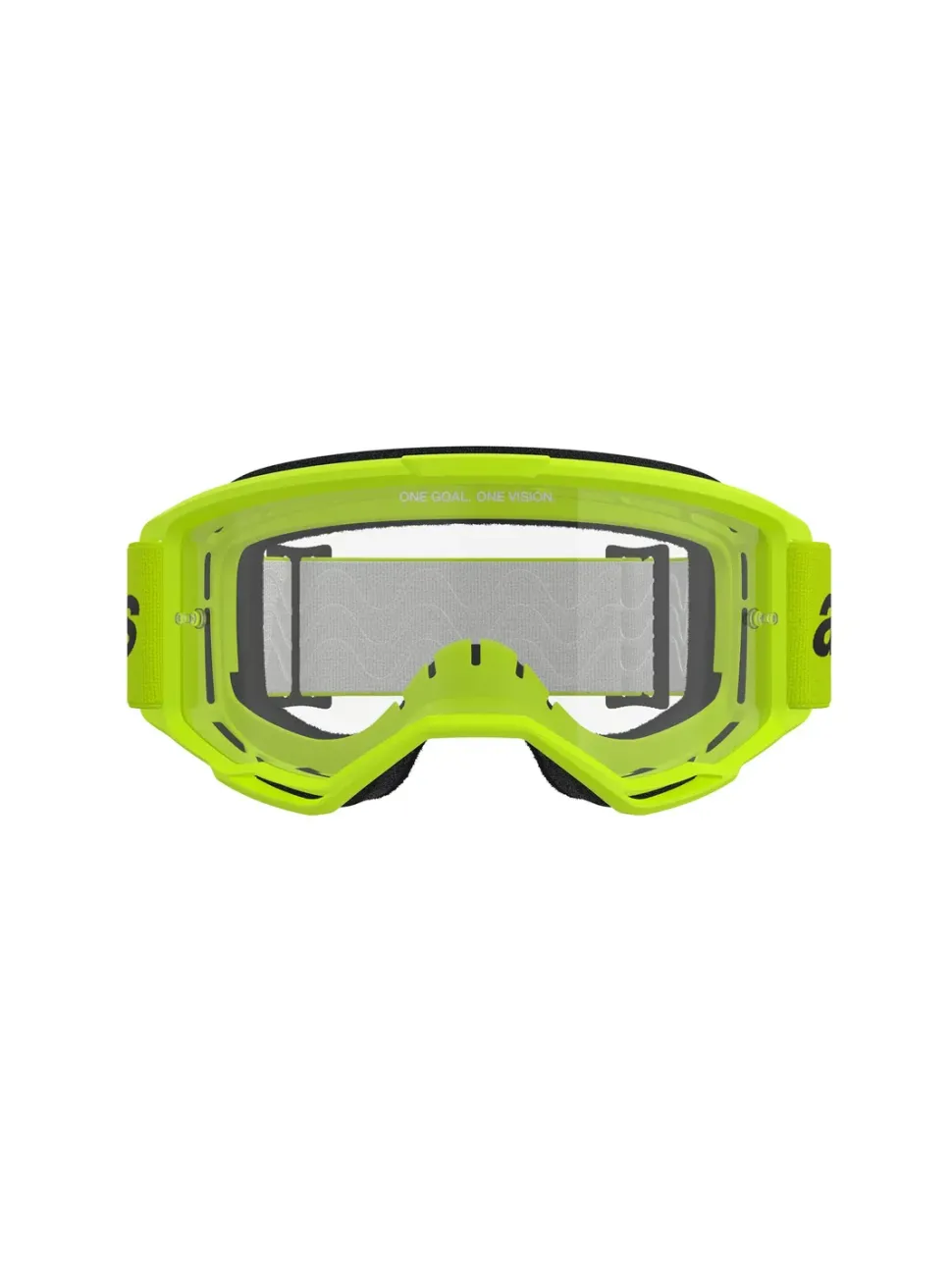 Alpinestars Goggle Vision 3 WORDMARK Gul Fluo/Klart