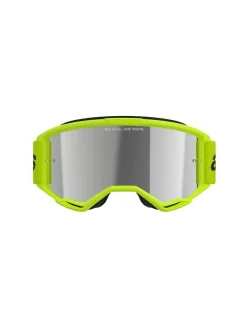 Alpinestars Goggle Vision 3 WORDMARK Gul Fluo/Spegel Silver