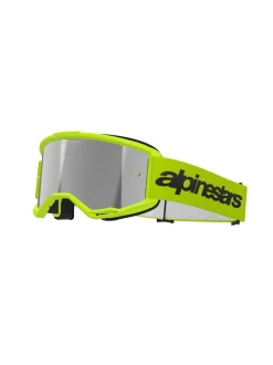 Alpinestars Goggle Vision 3 WORDMARK Gul Fluo/Spegel Silver