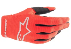 Alpinestars Handskar Radar Mars Röd Silver