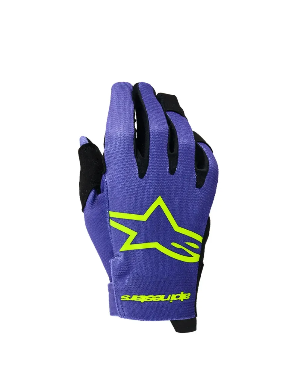 Alpinestars Handskar Youth Radar Lila/Fluo Gul