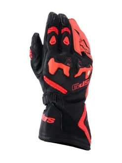 Alpinestars Handske SP-9 Svart/Röd Fluo
