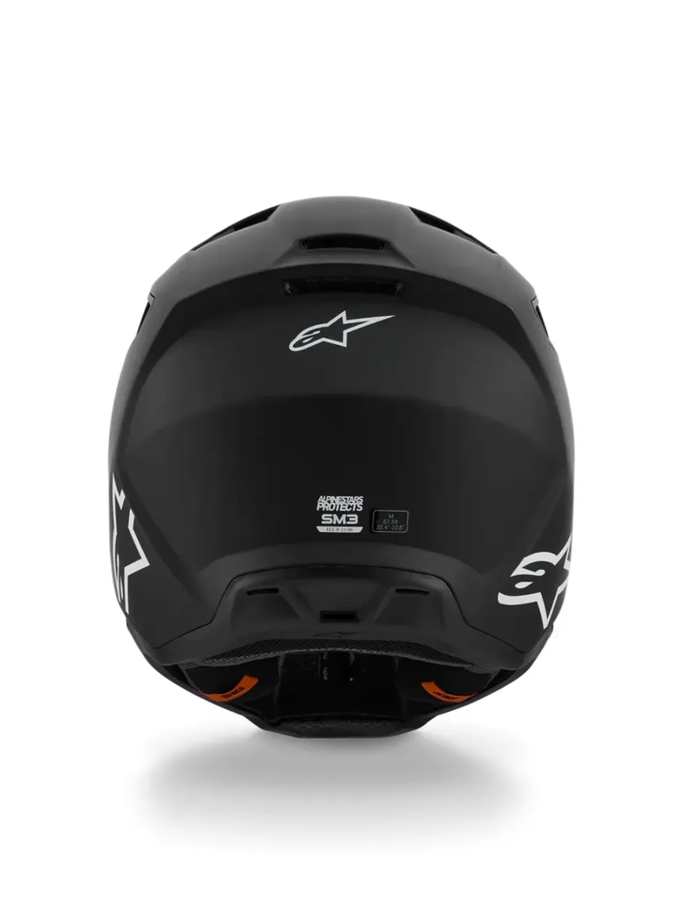 Alpinestars Hjälm S-M3 Flat Svart