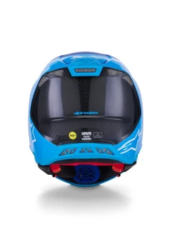 Alpinestars Hjälm S-M10 Flood Met Blå/Blå/Carbon