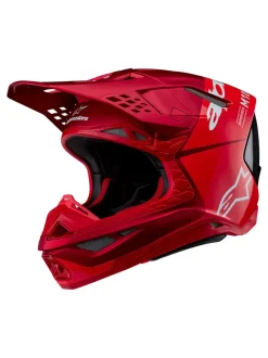 Alpinestars Hjälm S-M10 2206 Flood Röd Fluo