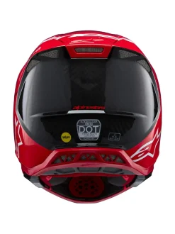 Alpinestars Hjälm S-M10 2206 Flood Röd Fluo