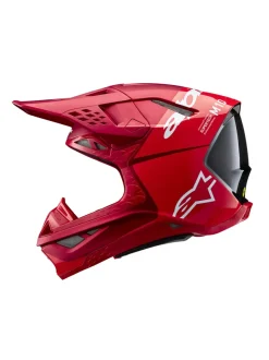 Alpinestars Hjälm S-M10 2206 Flood Röd Fluo