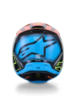Alpinestars Hjälm S-M3 Fray Svart/Orange/Fluo Gul