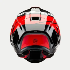 Alpinestars Hjälm Supertech R10 Element Svart/Carb/Fluo Röd/Vit