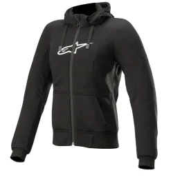 Alpinestars Hoodie Dam Chrome Svart L