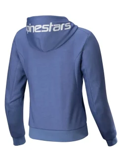 Alpinestars Hoodie Dam Chrome v2 Blå/Violet