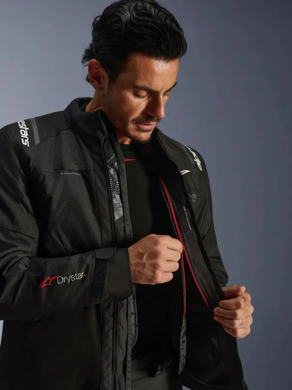 Alpinestars Jacka Andes v4 Drystar Svart