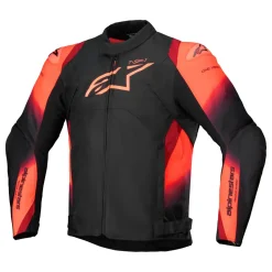 Alpinestars Jacka T-SP 1 v2 Vattentät Svart/Röd Fluo