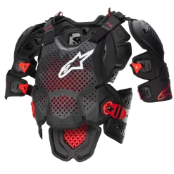 Alpinestars Skyddsväst A-10 V2 Full Chest Svart/Antrasit