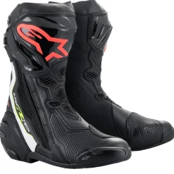Alpinestars Stövel Supertech R v2 Svart/Vit/Röd/Gul