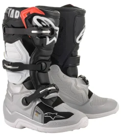 Alpinestars Stövel Tech 7s junior Svsrt/Silver/Vit/Guld