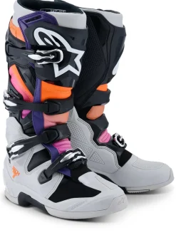 Alpinestars Stövel Tech 7 Svart/Orange/Fluo Magenta