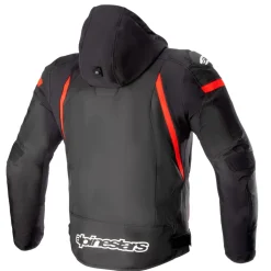 Alpinestars Textiljacka Zaca Vattentät Svart/Röd/Vit