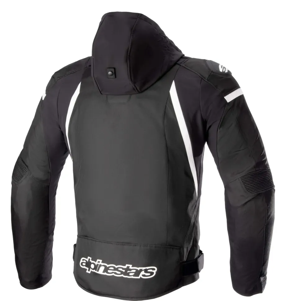 Alpinestars Textiljacka Zaca Vattentät Svart/Vit
