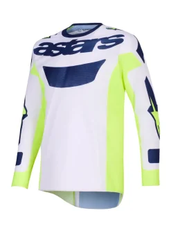 Alpinestars Tröja Racer Air Riway Grå/Fluo Gul/Blå