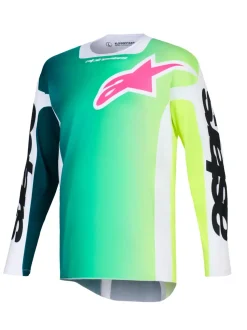 Alpinestars Tröja Racer Portl Grön/Vit/Svart