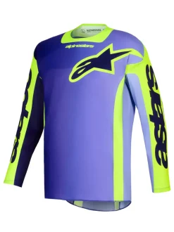 Alpinestars Tröja Racer Portl Lila/Fluo Gul