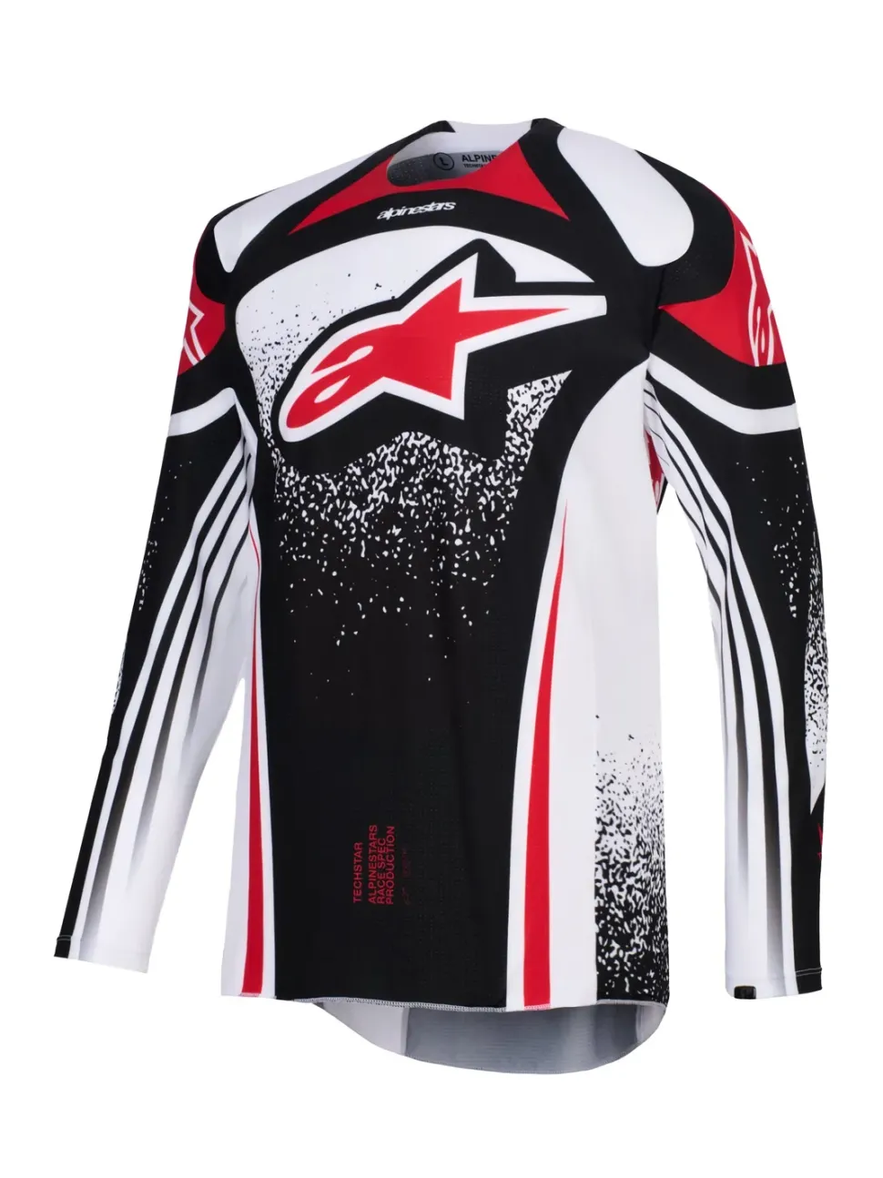 Alpinestars Tröja Techstar Nomur Svart/Vit/Röd
