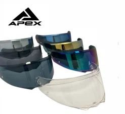 APEX AC500, AT300, AI100 Visor dark smoke pinlock ready