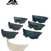 APEX JI100 Sunvisor silver mirror