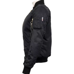 4Bikers Bad Bomber Svart Dam