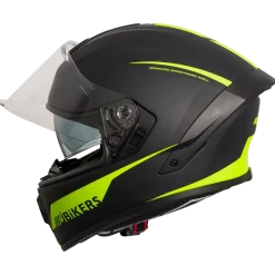 4Bikers Fibertech Matt Black Fluo