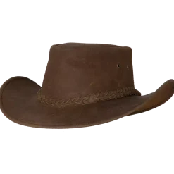 4Bikers Skinnhatt Brun