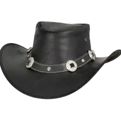 4Bikers Skinnhatt Svart Concho