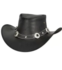 4Bikers Skinnhatt Svart Concho